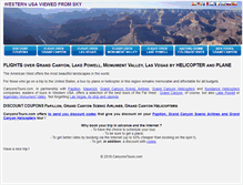 Tablet Screenshot of en.canyonstours.com